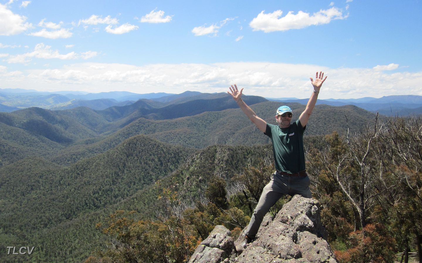 28-Oh what a feeling! at McMillans lookout!.JPG